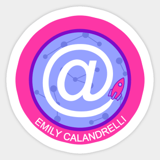 Emily Calandrelli Mission Patch Sticker